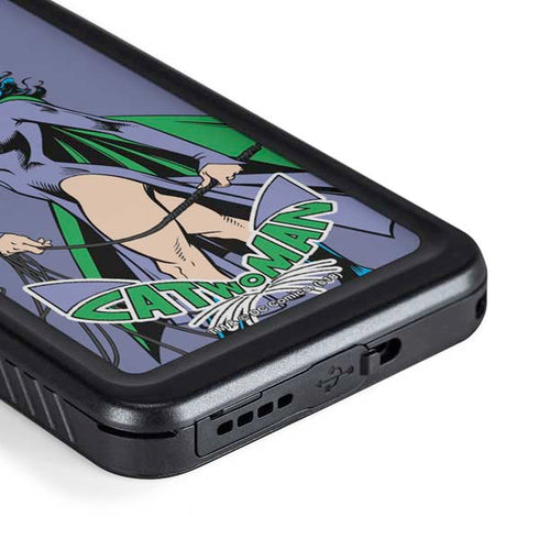 DC Comics Batman Catwoman Classic Art Pose Galaxy S23 Plus Waterproof Case