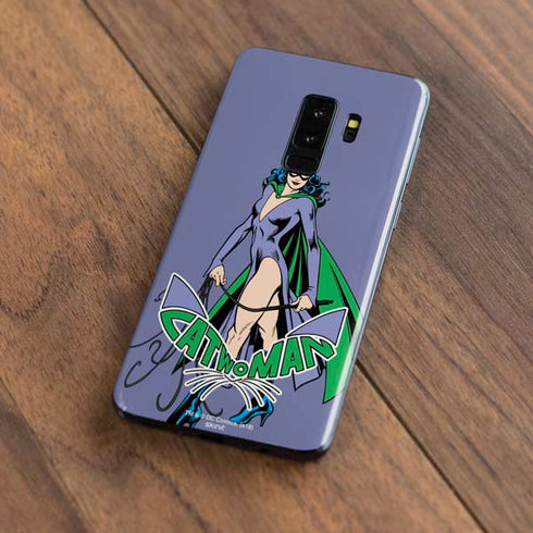 DC Comics Batman Catwoman Classic Art Pose Galaxy S9 Plus Skin