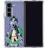 DC Comics Batman Catwoman Classic Art Pose Galaxy Z Fold5 5G Clear Case