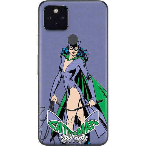 DC Comics Batman Catwoman Classic Art Pose Google Pixel 5 Skin