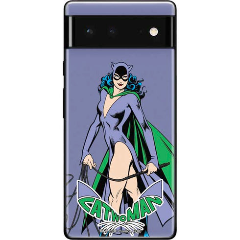 DC Comics Batman Catwoman Classic Art Pose Google Pixel 6 Skin