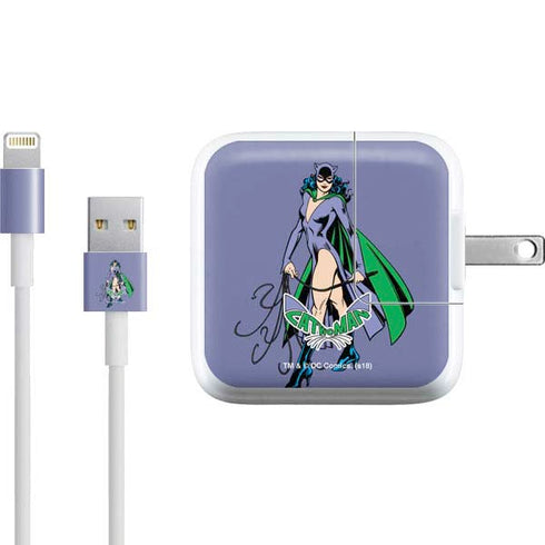 DC Comics Batman Catwoman Classic Art Pose iPad Charger (10W USB) Skin