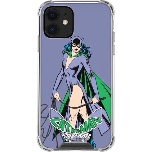 DC Comics Batman Catwoman Classic Art Pose iPhone 12 Clear Case