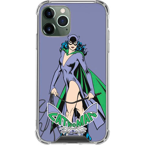 DC Comics Batman Catwoman Classic Art Pose iPhone 12 Pro Clear Case