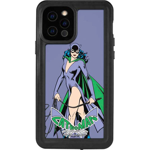 DC Comics Batman Catwoman Classic Art Pose iPhone 12 Pro Waterproof Case