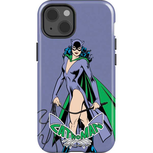 DC Comics Batman Catwoman Classic Art Pose iPhone 15 Impact Case