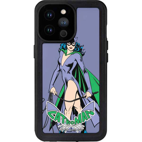 DC Comics Batman Catwoman Classic Art Pose iPhone 14 Pro Max Waterproof Case