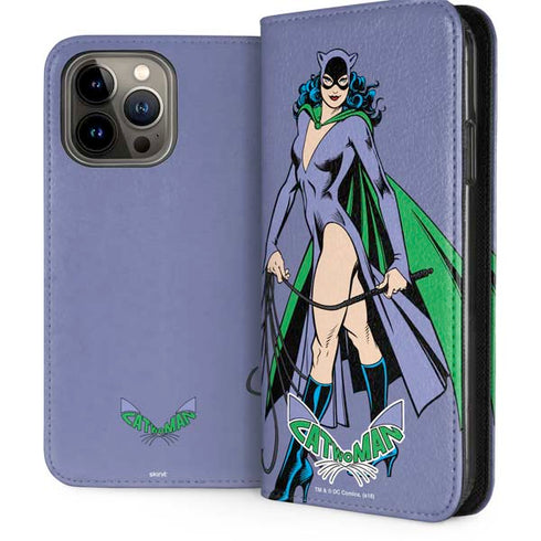 DC Comics Batman Catwoman Classic Art Pose iPhone 15 Pro Max Folio Case