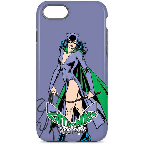 DC Comics Batman Catwoman Classic Art Pose iPhone 8 Pro Case