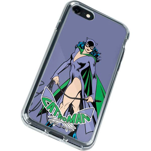DC Comics Batman Catwoman Classic Art Pose iPhone SE (2nd & 3rd Gen) Clear Case