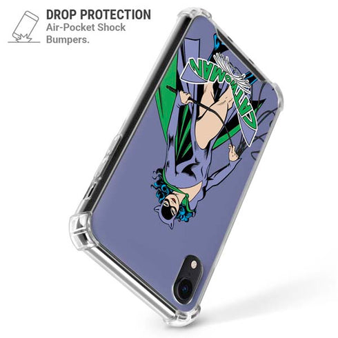 DC Comics Batman Catwoman Classic Art Pose iPhone XR Clear Case