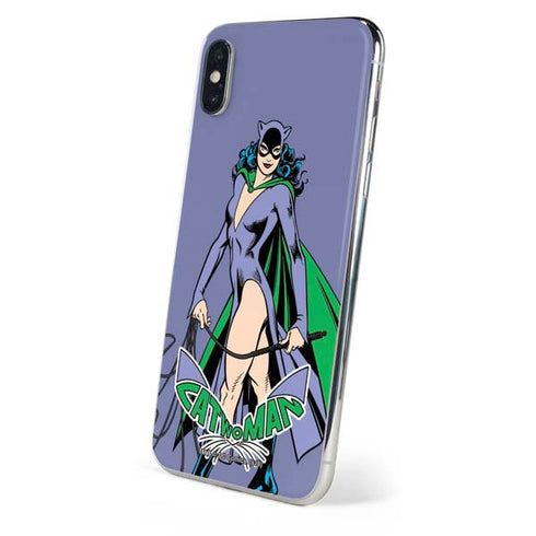 DC Comics Batman Catwoman Classic Art Pose iPhone XS Skin