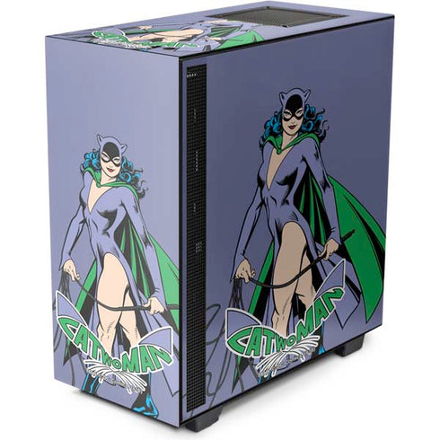 DC Comics Batman Catwoman Classic Art Pose NZXT H510 Compact ATX Mid-Tower Case Skin