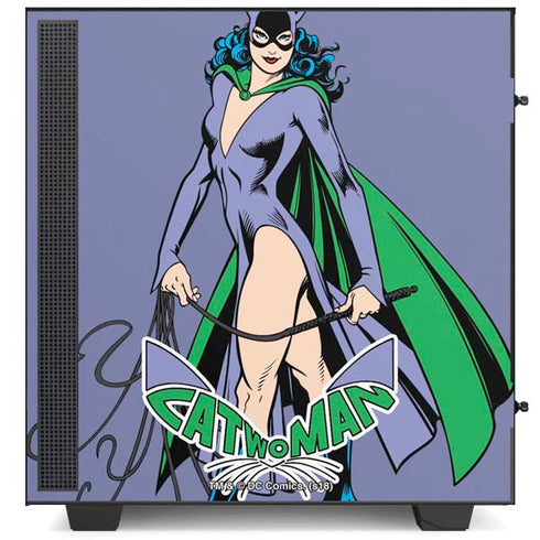 DC Comics Batman Catwoman Classic Art Pose NZXT H510 Compact ATX Mid-Tower Case Skin