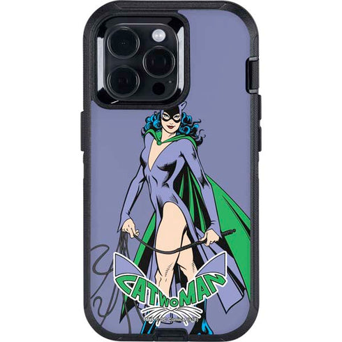 DC Comics Batman Catwoman Classic Art Pose Otterbox Defender iPhone Skin