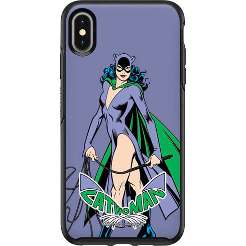 DC Comics Batman Catwoman Classic Art Pose Otterbox Symmetry iPhone Skin