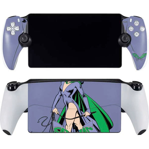 DC Comics Batman Catwoman Classic Art Pose PlayStation Portal Remote Player Skin