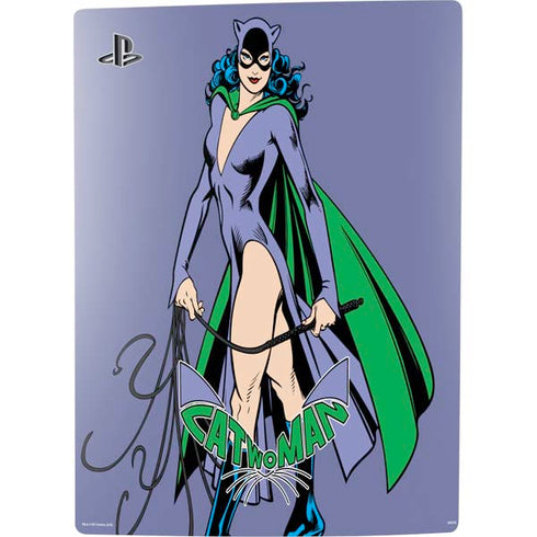 DC Comics Batman Catwoman Classic Art Pose PS5 Digital Edition Bundle Skin