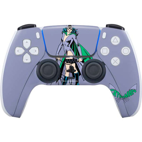 DC Comics Batman Catwoman Classic Art Pose PS5 Controller Skin