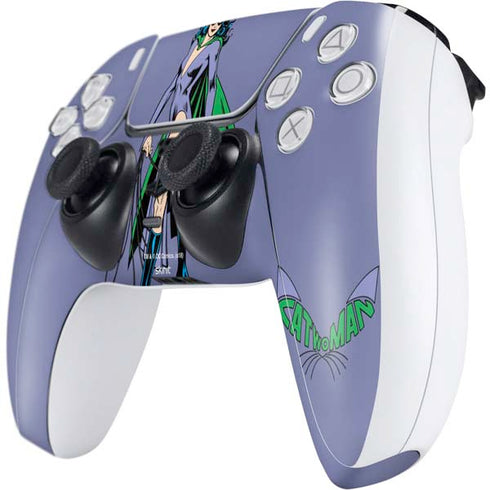 DC Comics Batman Catwoman Classic Art Pose PS5 Controller Skin