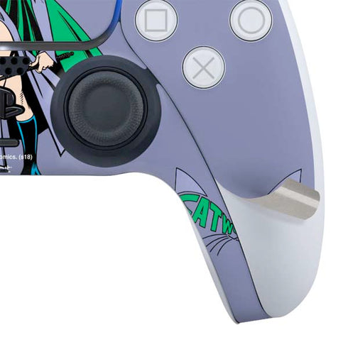DC Comics Batman Catwoman Classic Art Pose PS5 Slim Digital Edition Bundle Skin