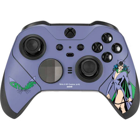 DC Comics Batman Catwoman Classic Art Pose Xbox Elite Wireless Controller Series 2 Skin