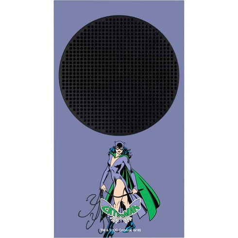 DC Comics Batman Catwoman Classic Art Pose Xbox Series S Console Skin