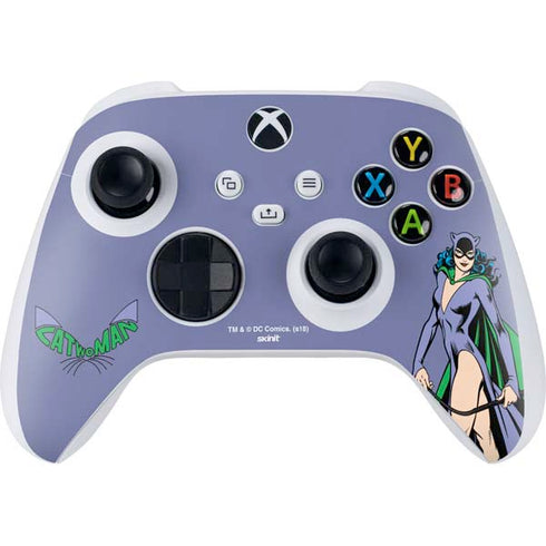 DC Comics Batman Catwoman Classic Art Pose Xbox Series S Controller Skin