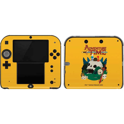 Adult Swim Adventure Time Cave Of Skulls Nintendo 2DS Skin