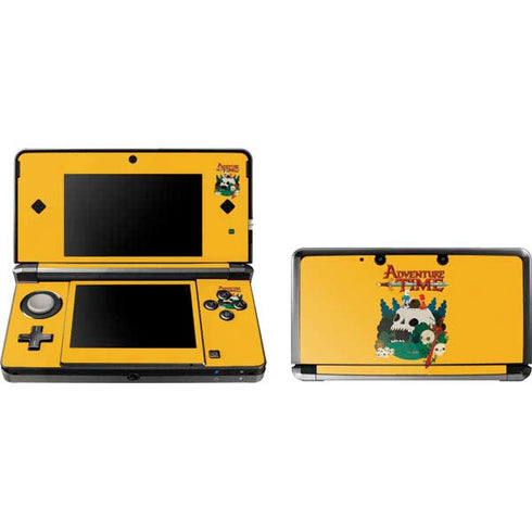 Adult Swim Adventure Time Cave Of Skulls 3DS (2011) Skin