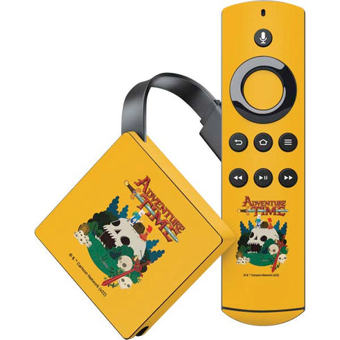 Adult Swim Adventure Time Cave Of Skulls Amazon Fire TV Skin