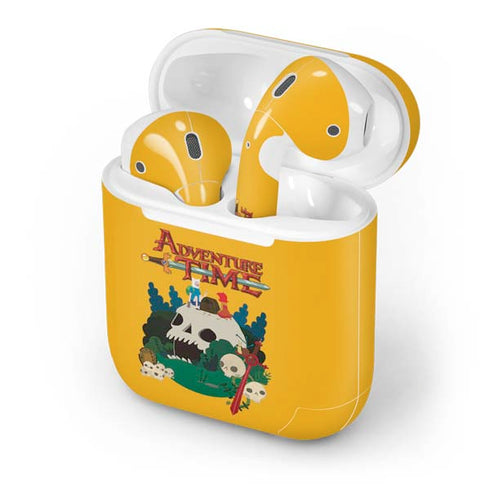Adult Swim Adventure Time Cave Of Skulls Apple AirPods Skin