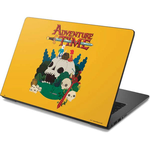 Adult Swim Adventure Time Cave Of Skulls Dell Chromebook Skin