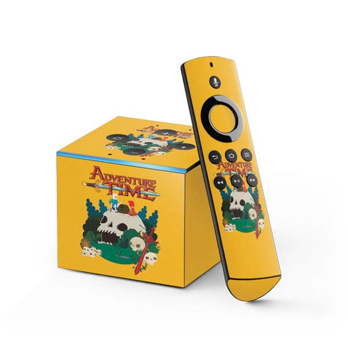 Adult Swim Adventure Time Cave Of Skulls Fire TV Cube Skin