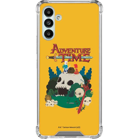 Adult Swim Adventure Time Cave Of Skulls Galaxy A13 5G Clear Case
