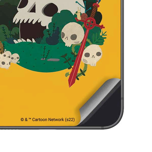 Adult Swim Adventure Time Cave Of Skulls Galaxy A14 5G Skin