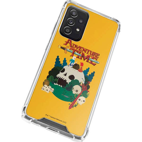 Adult Swim Adventure Time Cave Of Skulls Galaxy A52 5G Clear Case