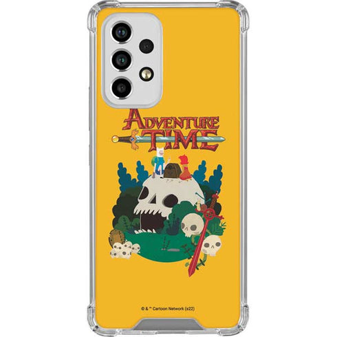 Adult Swim Adventure Time Cave Of Skulls Galaxy A53 5G Clear Case