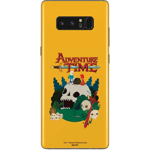 Adult Swim Adventure Time Cave Of Skulls Galaxy Note 8 Skin