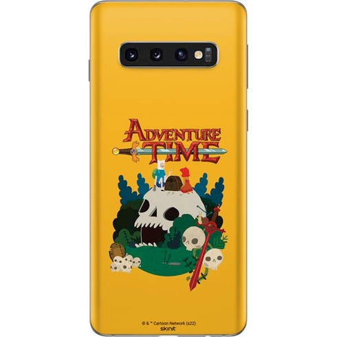 Adult Swim Adventure Time Cave Of Skulls Galaxy S10 Skin