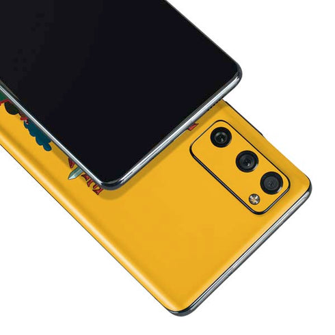 Adult Swim Adventure Time Cave Of Skulls Galaxy S20 Fan Edition Skin