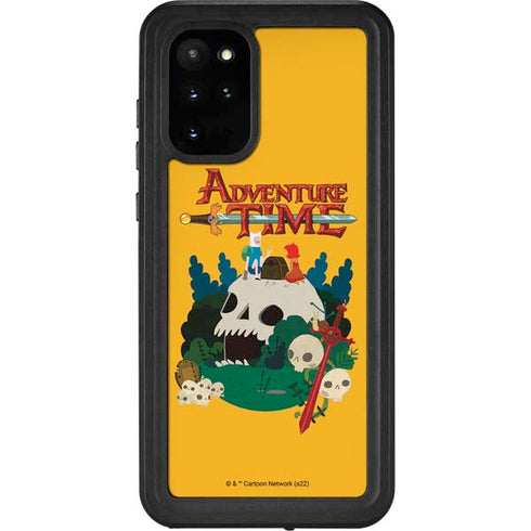 Adult Swim Adventure Time Cave Of Skulls Galaxy S20 Plus Waterproof Case