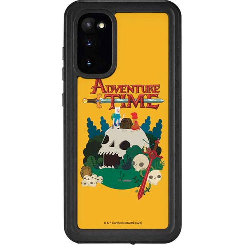 Adult Swim Adventure Time Cave Of Skulls Galaxy S20 Waterproof Case