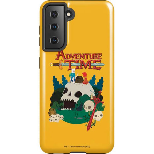 Adult Swim Adventure Time Cave Of Skulls Galaxy S21 5G Pro Case