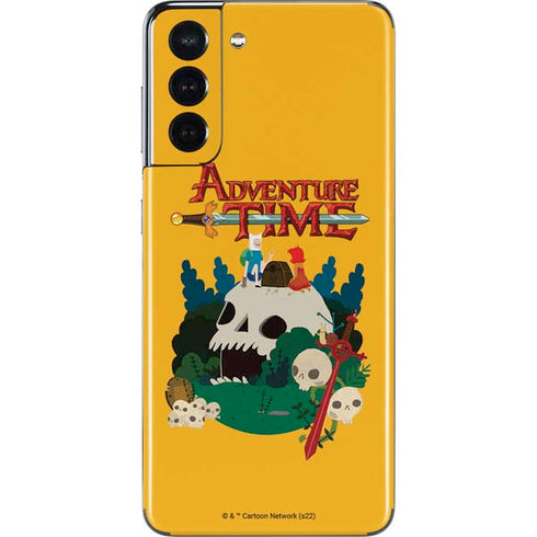 Adult Swim Adventure Time Cave Of Skulls Galaxy S21 5G Skin