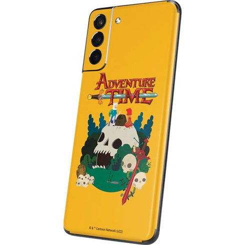 Adult Swim Adventure Time Cave Of Skulls Galaxy S21 5G Skin