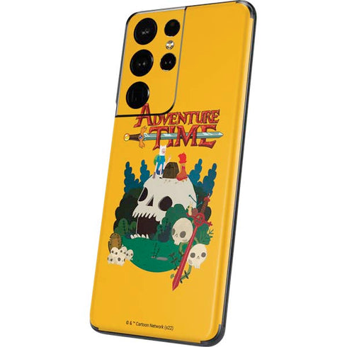 Adult Swim Adventure Time Cave Of Skulls Galaxy S21 Ultra 5G Skin