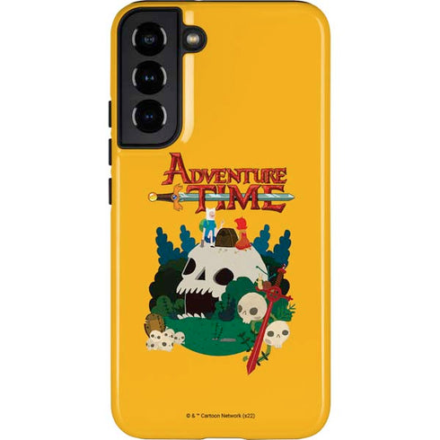 Adult Swim Adventure Time Cave Of Skulls Galaxy S22 Plus Pro Case