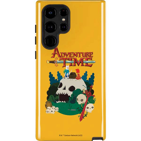 Adult Swim Adventure Time Cave Of Skulls Galaxy S22 Ultra Pro Case
