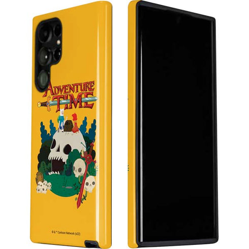 Adult Swim Adventure Time Cave Of Skulls Galaxy S22 Ultra Pro Case